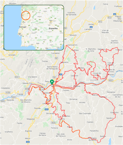 Vales do Douro em Bicicleta - Caminhos da Natureza
